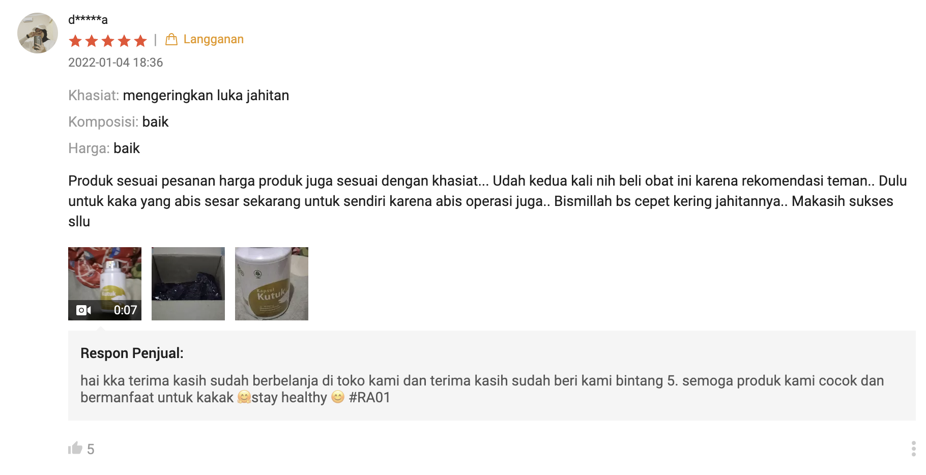 Testimoni Customer 6